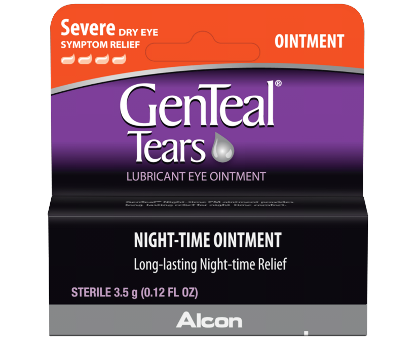 GenTeal Tears Lubricant Eye Ointment Box
